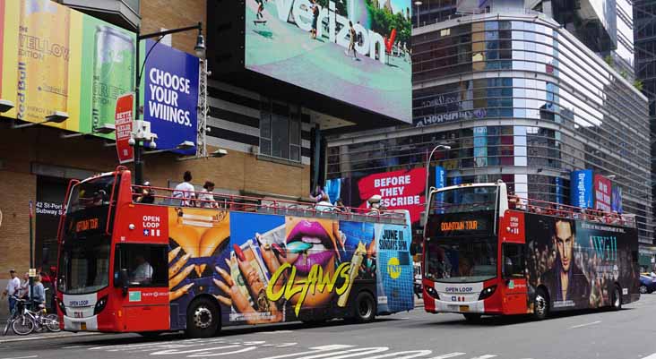 Open Loop Alexander Dennis Enviro400 107 & 101